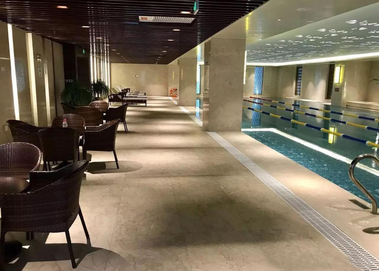 Jinan Luxury Blue Horizon Hotel Exterior foto