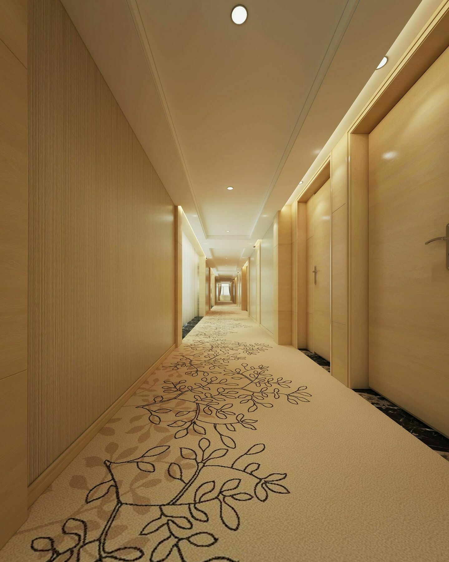 Jinan Luxury Blue Horizon Hotel Exterior foto